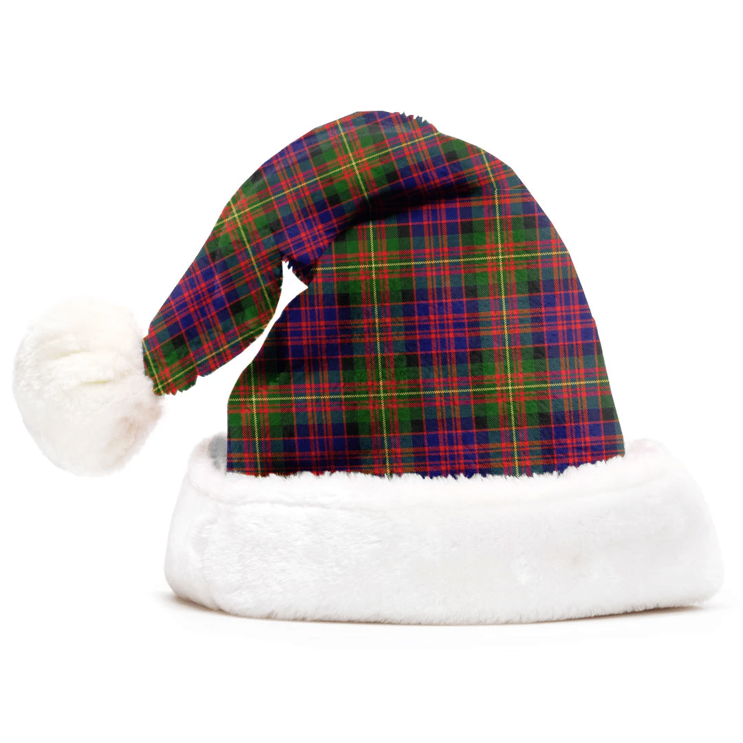 Carnegie Modern Tartan Plaid Christmas Hat