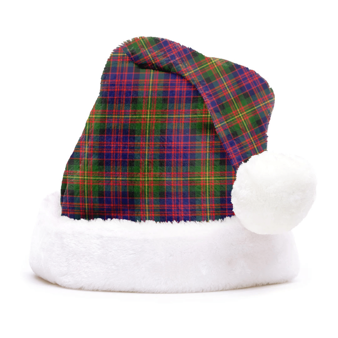 Carnegie Modern Tartan Plaid Christmas Hat