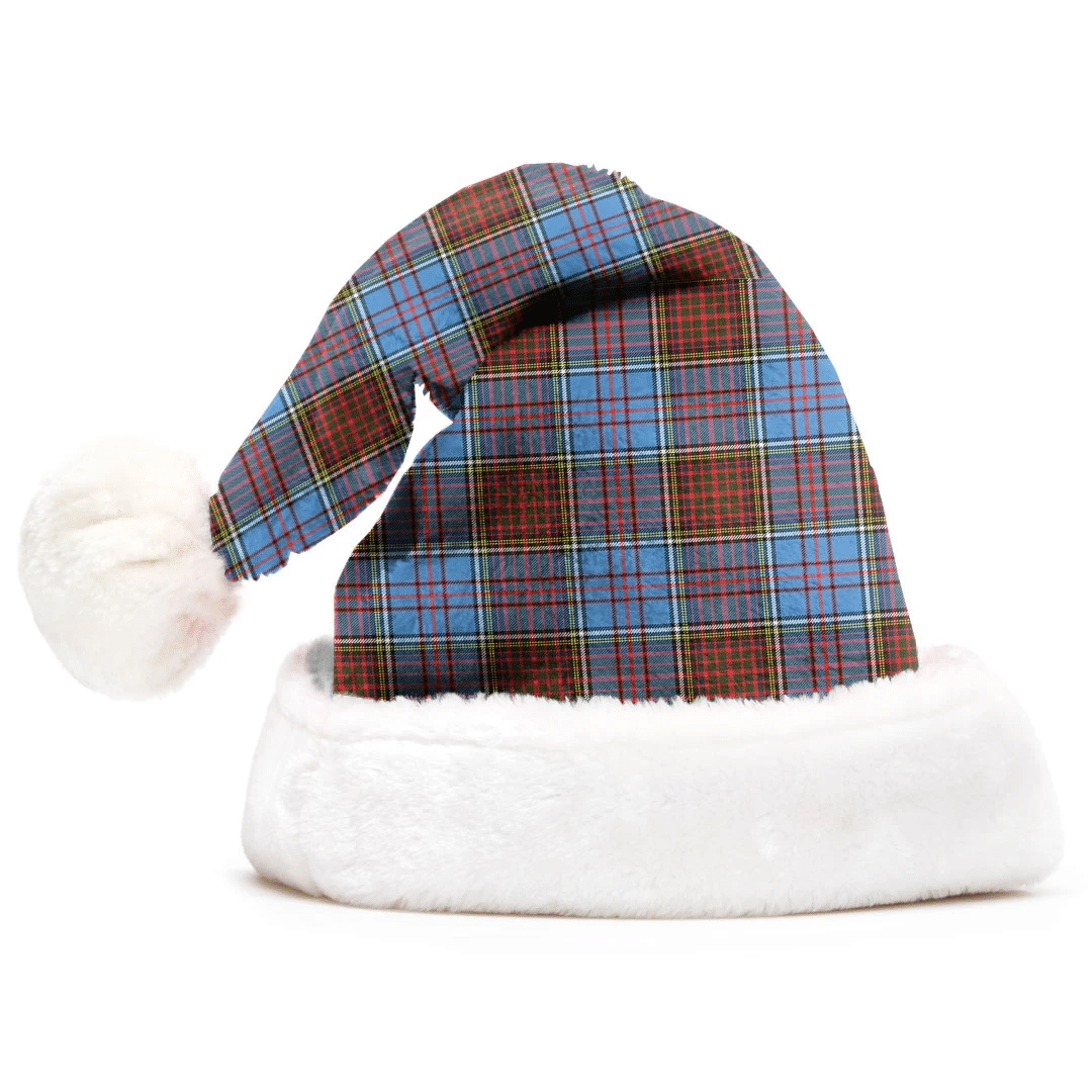 Anderson Modern Tartan Plaid Christmas Hat