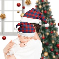 Galloway Red Tartan Plaid Christmas Hat