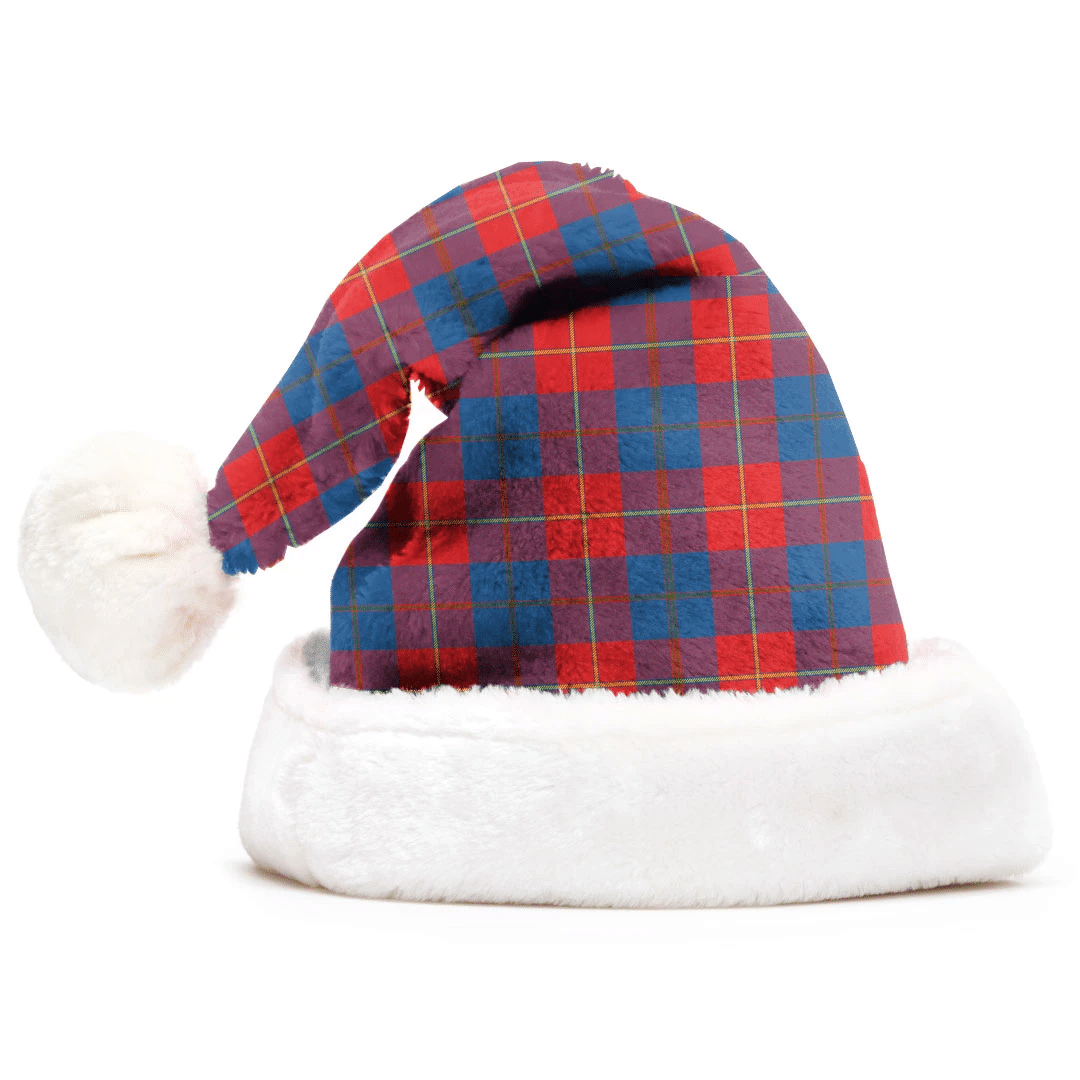 Galloway Red Tartan Plaid Christmas Hat