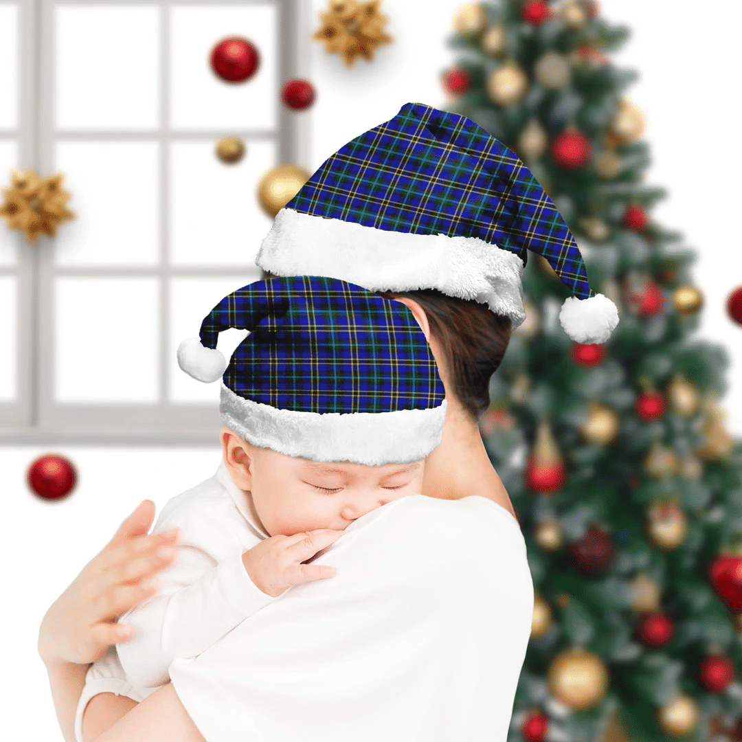 Weir Modern Tartan Plaid Christmas Hat