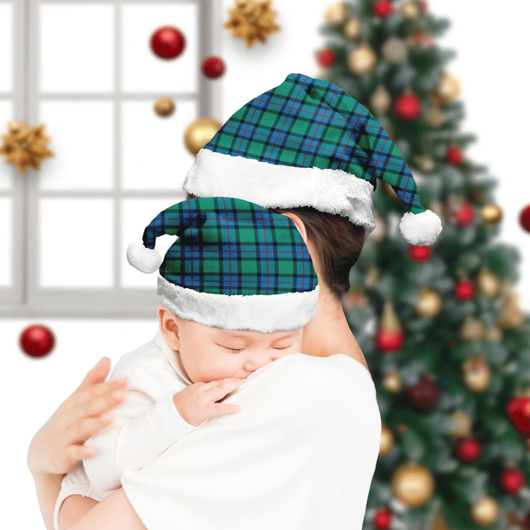 Flower Of Scotland Tartan Plaid Christmas Hat