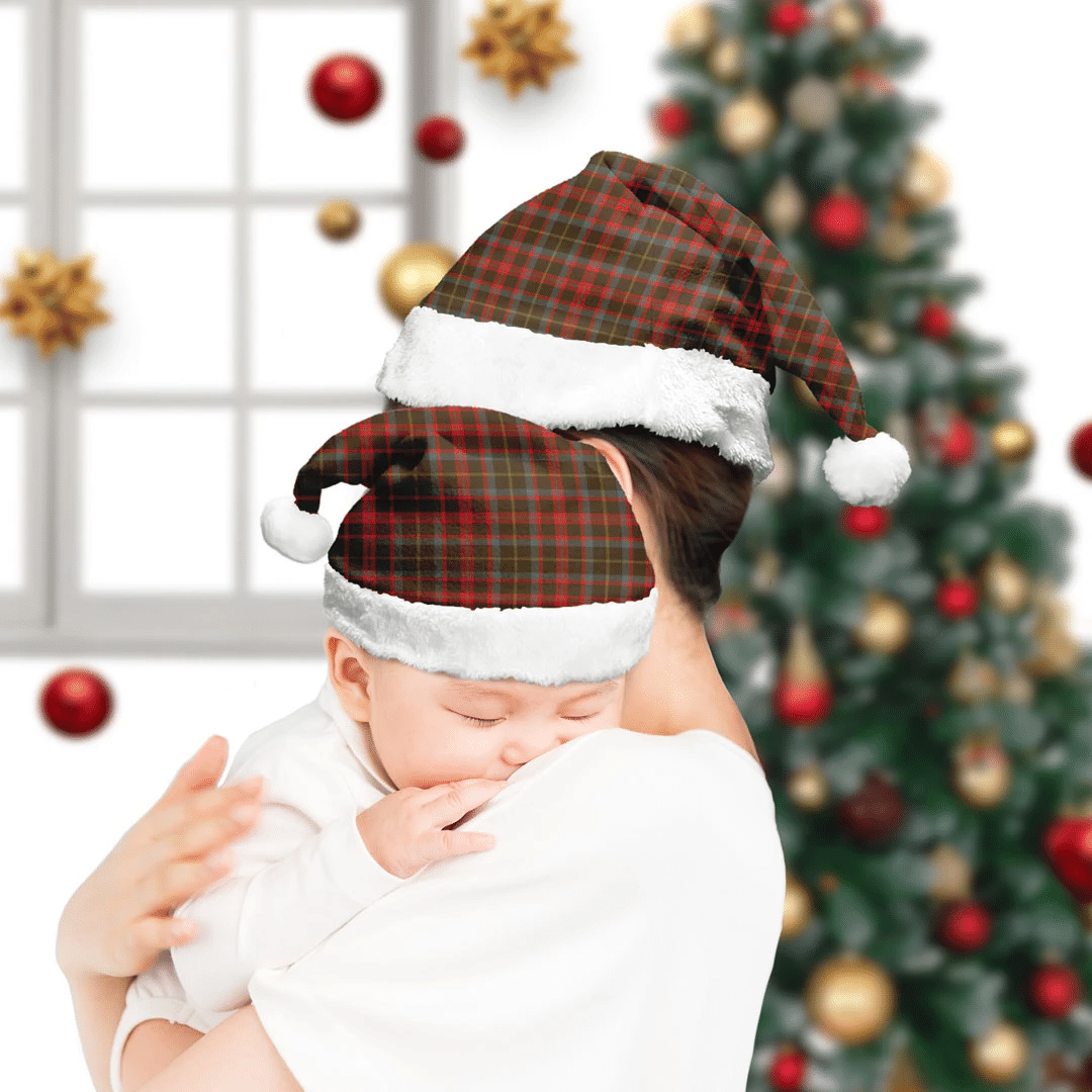 MacKintosh Hunting Weathered Tartan Plaid Christmas Hat