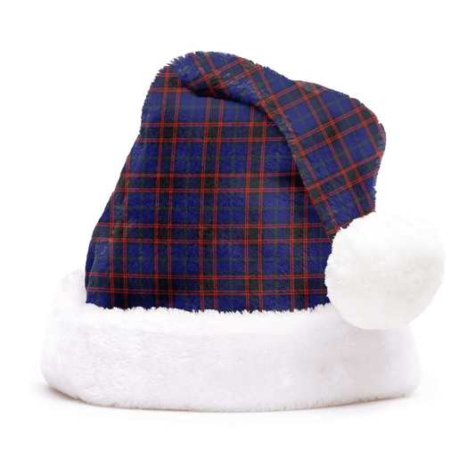 Home Modern Tartan Plaid Christmas Hat