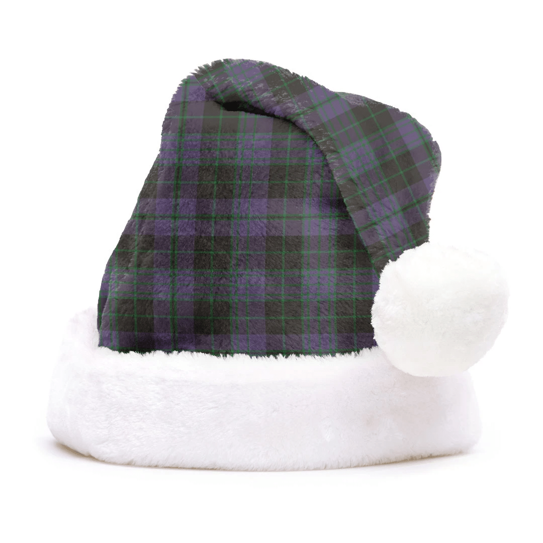 Clergy Green Tartan Plaid Christmas Hat