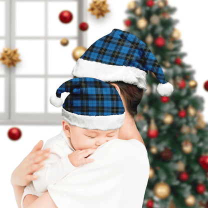 Ramsay Blue Ancient Tartan Plaid Christmas Hat