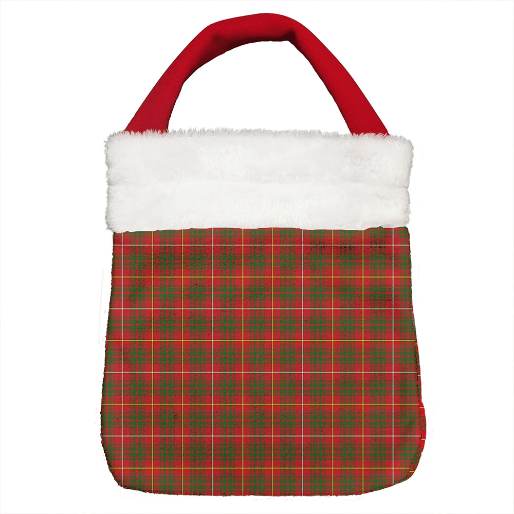 Bruce Modern Tartan Plaid Christmas Gift Bag