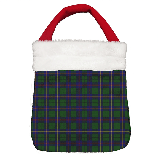 Carmichael Modern Tartan Plaid Christmas Gift Bag