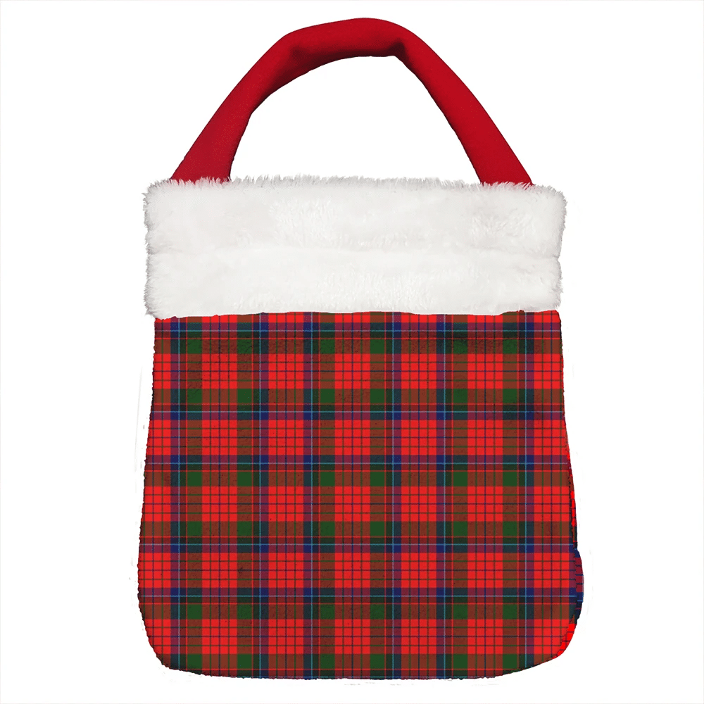 Nicolson Modern Tartan Plaid Christmas Gift Bag