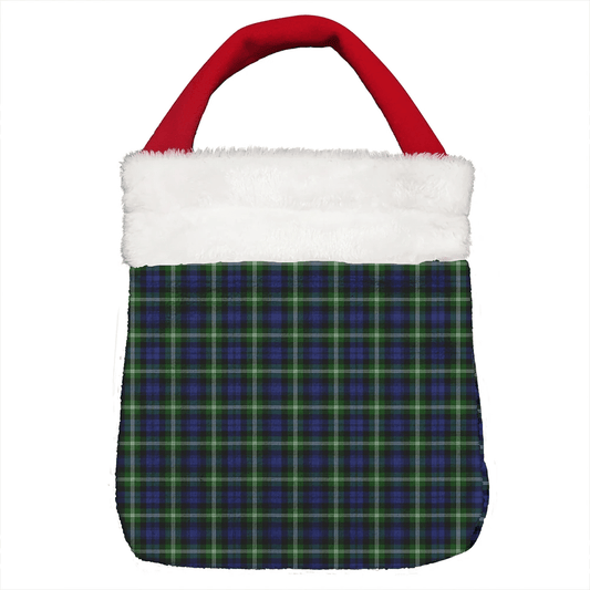 Baillie Modern Tartan Plaid Christmas Gift Bag