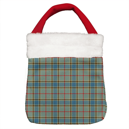 Balfour Blue Tartan Plaid Christmas Gift Bag