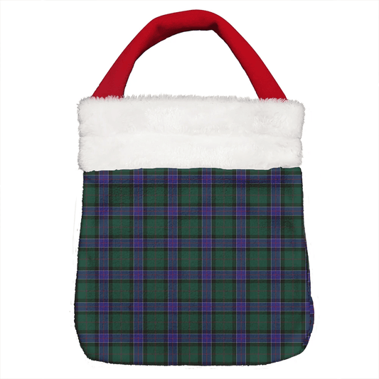 Sinclair Hunting Modern Tartan Plaid Christmas Gift Bag