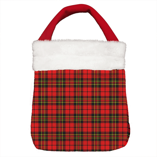 Brodie Modern Tartan Plaid Christmas Gift Bag