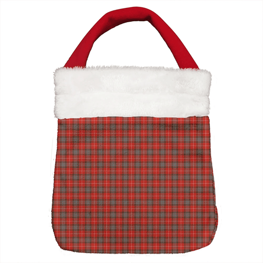 Fraser Weathered Tartan Plaid Christmas Gift Bag