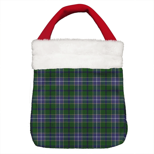 Wishart Hunting Modern Tartan Plaid Christmas Gift Bag