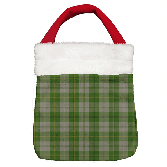 Cunningham Dress Green Dancers Tartan Plaid Christmas Gift Bag