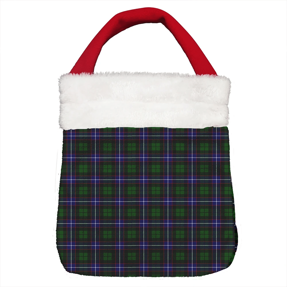 Russell Modern Tartan Plaid Christmas Gift Bag