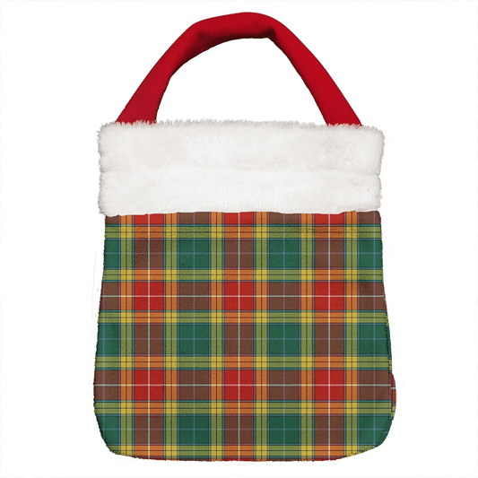 Buchanan Old Set Weathered Tartan Plaid Christmas Gift Bag