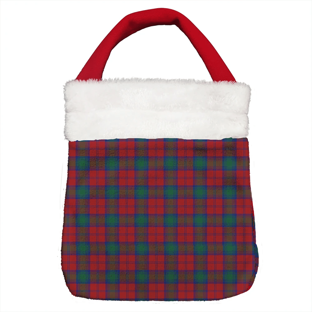 Lindsay Modern Tartan Plaid Christmas Gift Bag