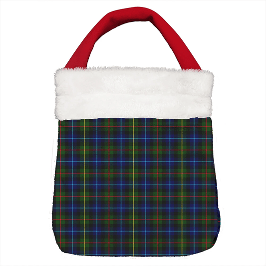 Smith Modern Tartan Plaid Christmas Gift Bag