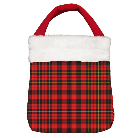 Wallace Hunting Red Tartan Plaid Christmas Gift Bag