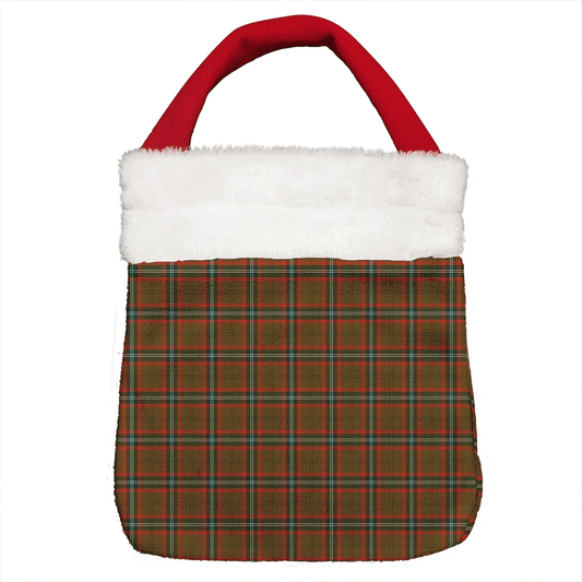 Seton Hunting Modern Tartan Plaid Christmas Gift Bag