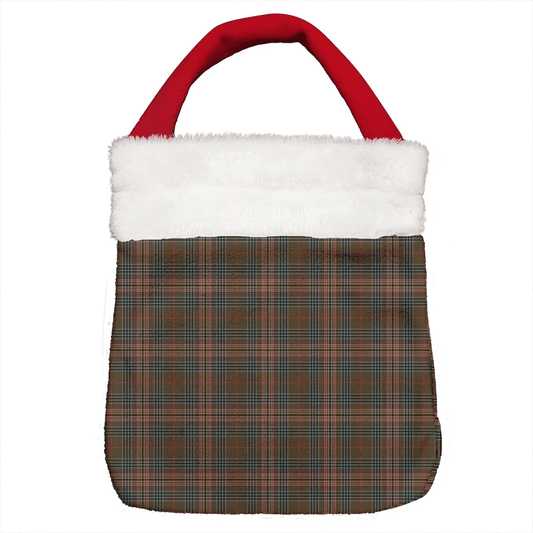 Kennedy Weathered Tartan Plaid Christmas Gift Bag