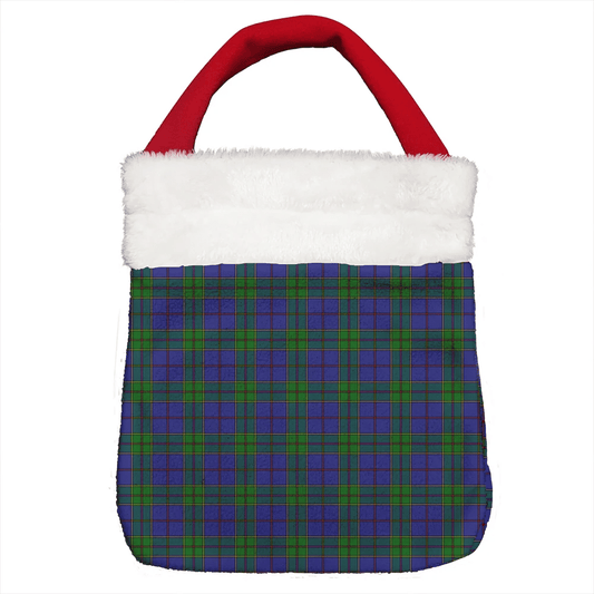 Strachan Tartan Plaid Christmas Gift Bag