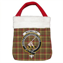 MacMillan Old Weathered Tartan Crest Christmas Gift Bag