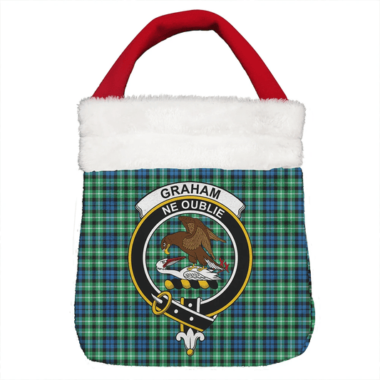 Graham of Montrose Ancient Tartan Crest Christmas Gift Bag