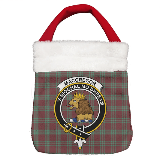 MacGregor Hunting Ancient Tartan Crest Christmas Gift Bag