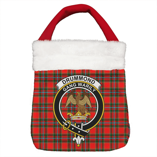 Drummond of Perth Tartan Crest Christmas Gift Bag