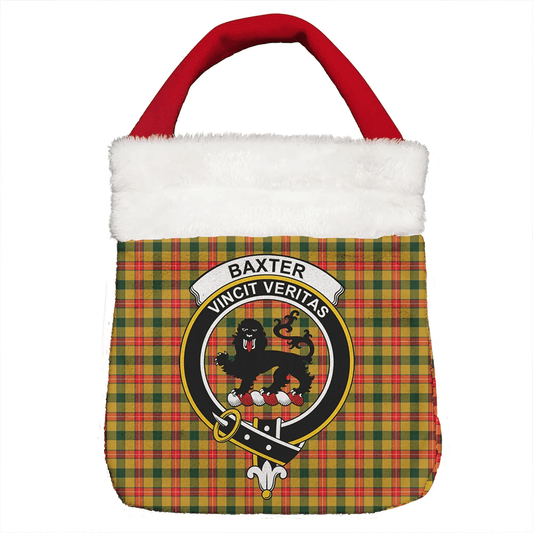 Baxter Tartan Crest Christmas Gift Bag