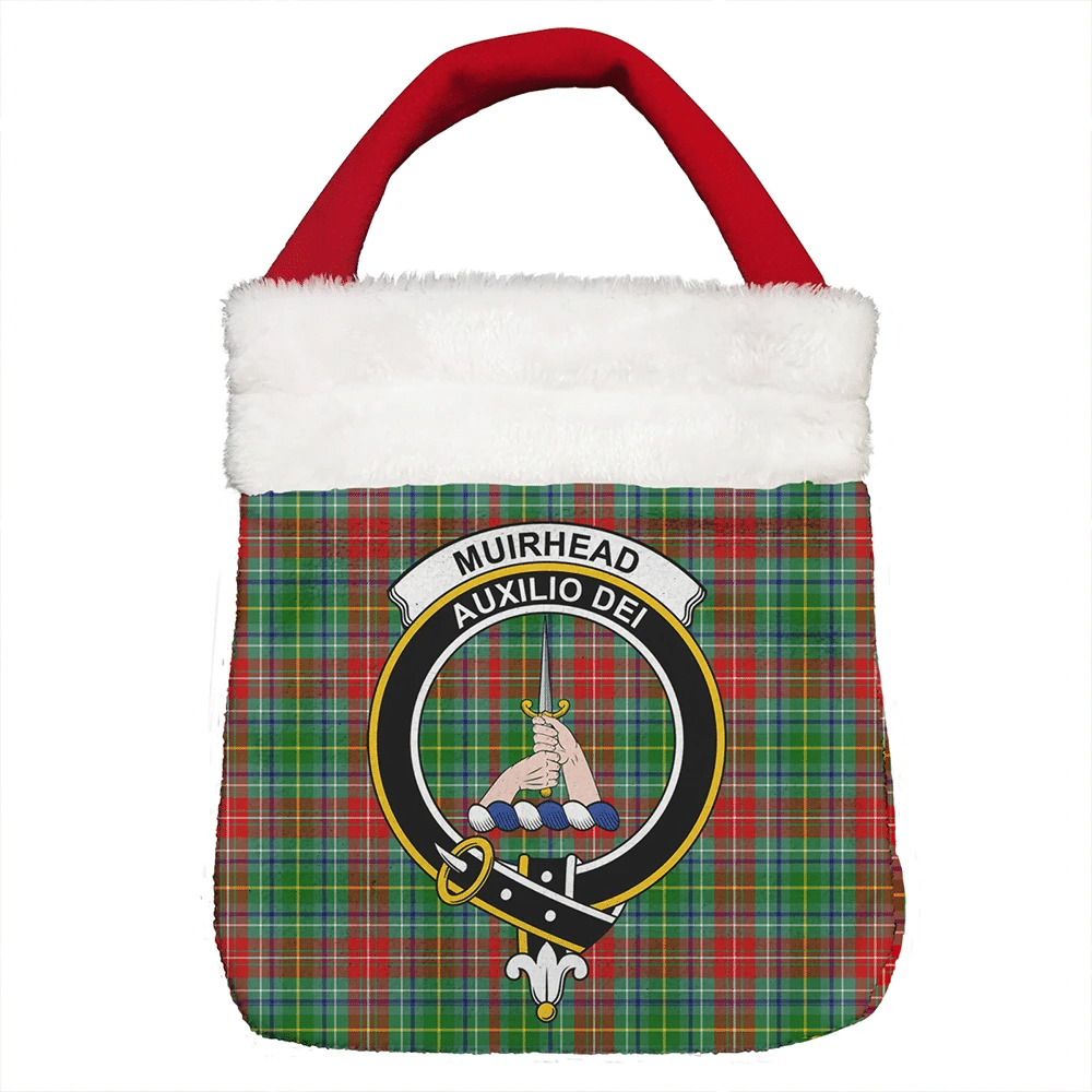 Muirhead Tartan Crest Christmas Gift Bag