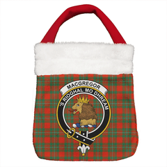 MacGregor Ancient Tartan Crest Christmas Gift Bag