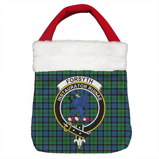 Forsyth Ancient Tartan Crest Christmas Gift Bag