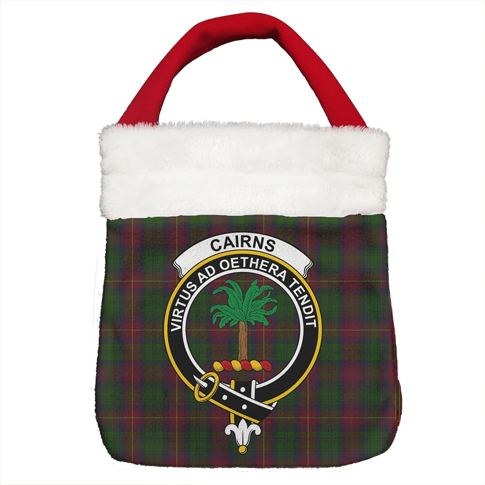 Cairns Tartan Crest Christmas Gift Bag