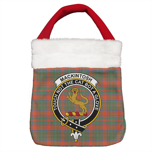 MacKintosh Ancient Tartan Crest Christmas Gift Bag