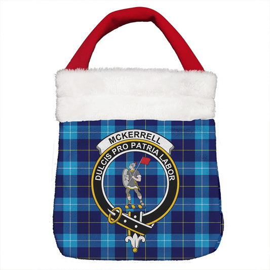 McKerrell Tartan Crest Christmas Gift Bag