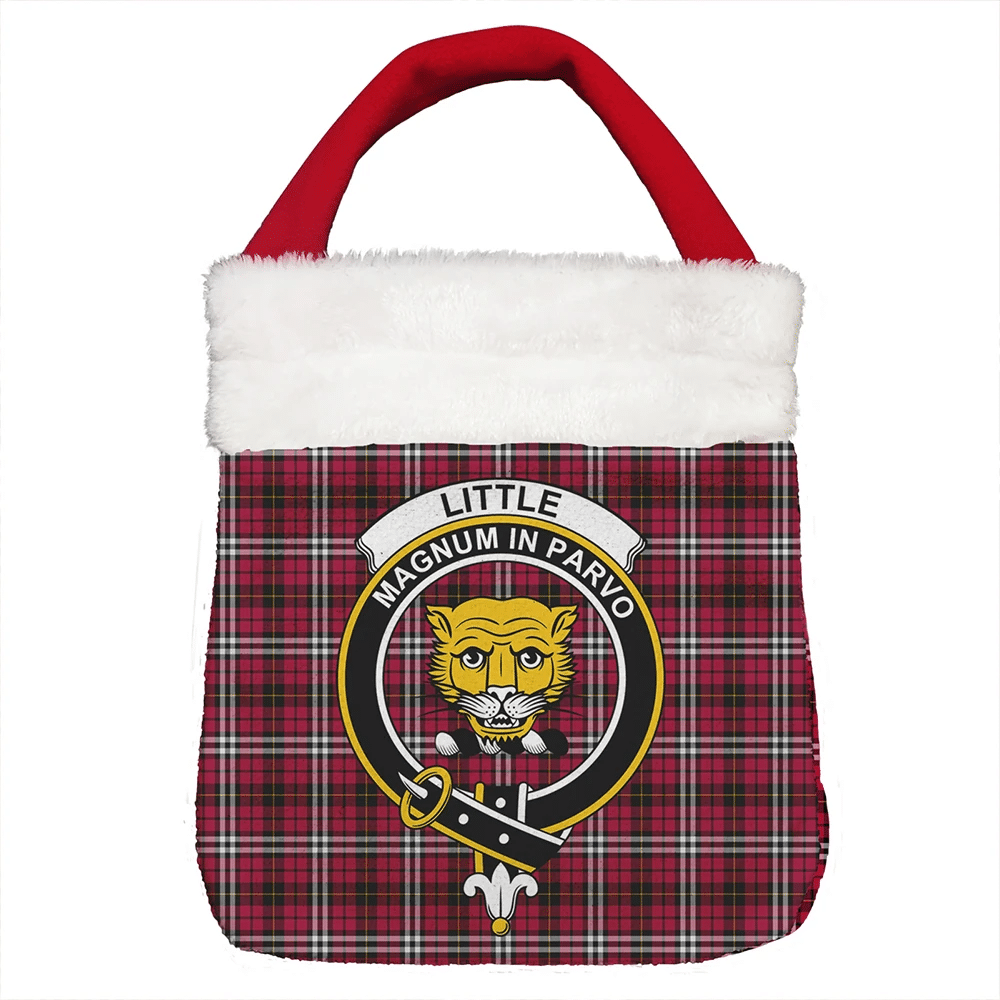 Little Tartan Crest Christmas Gift Bag