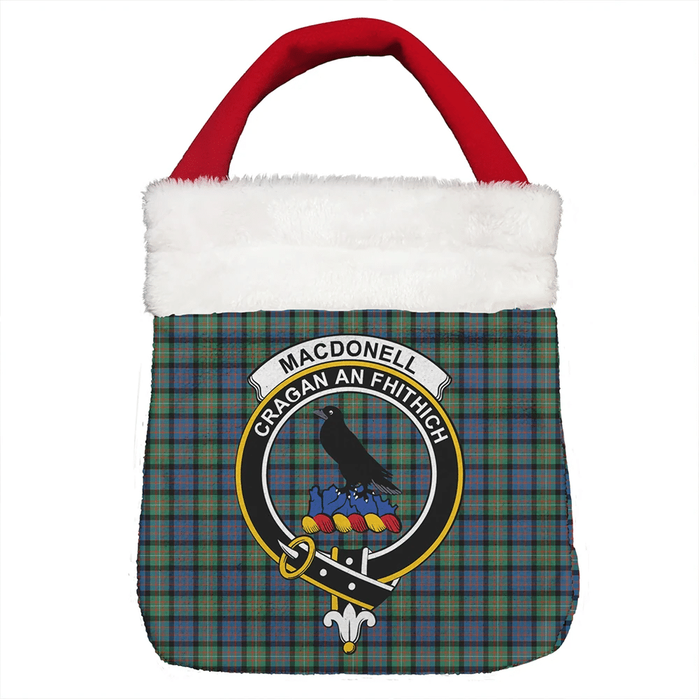 MacDonnell of Glengarry Ancient Tartan Crest Christmas Gift Bag