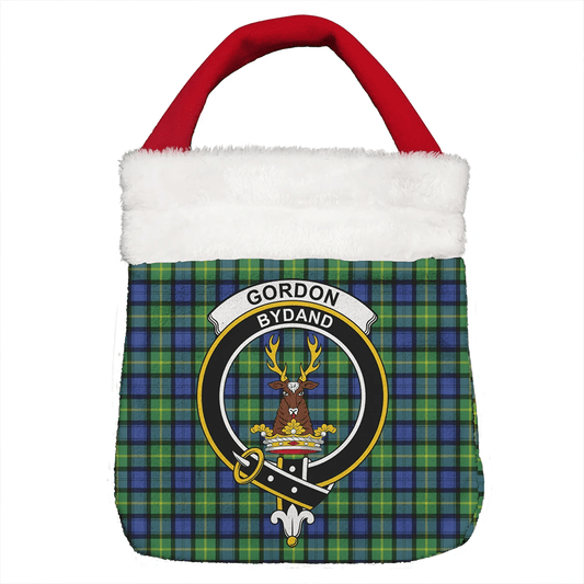 Gordon Old Ancient Tartan Crest Christmas Gift Bag