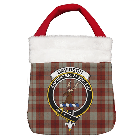 Davidson Dress Dancers Tartan Crest Christmas Gift Bag