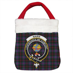 Nairn Tartan Crest Christmas Gift Bag