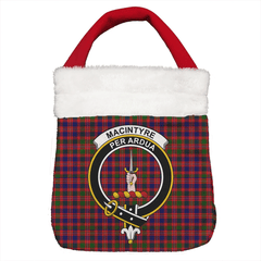 MacIntyre Modern Tartan Crest Christmas Gift Bag