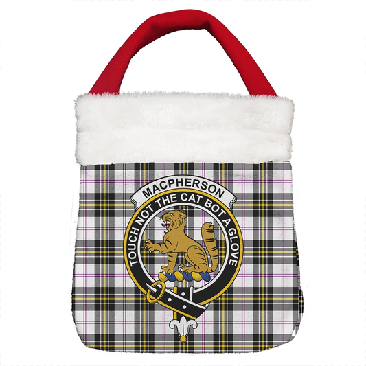 MacPherson Dress Modern Tartan Crest Christmas Gift Bag