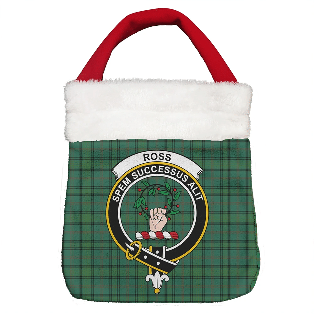 Ross Hunting Ancient Tartan Crest Christmas Gift Bag