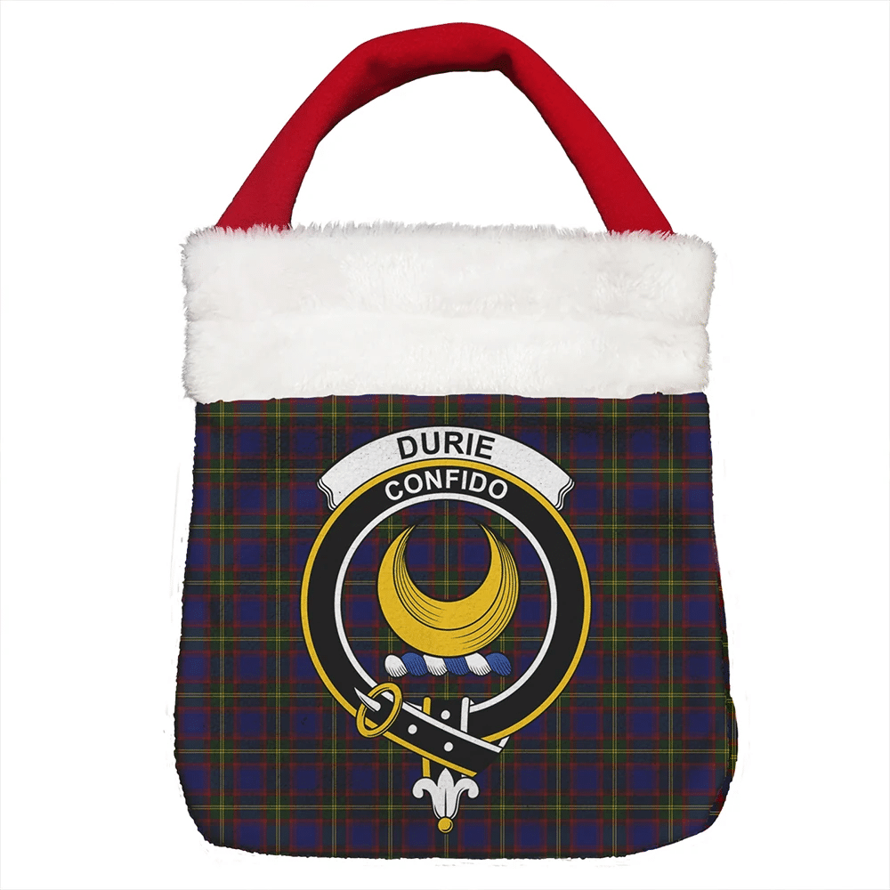 Durie Tartan Crest Christmas Gift Bag