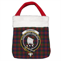 Tennant Tartan Crest Christmas Gift Bag